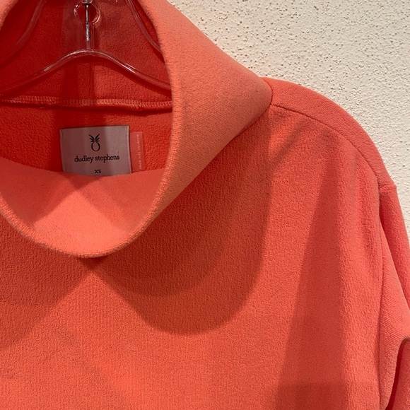Dudley Stephens Crosby Terry Turtleneck Size XS EUC - Picture 3 of 4